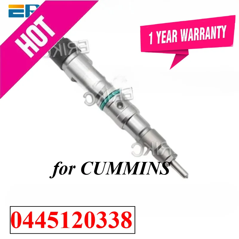 0445120338 Common Rail Injector 0445 120 338 Diesel Engine Spare Parts 0 445 120 338 for CUMMINS 5263316 5135790AD
