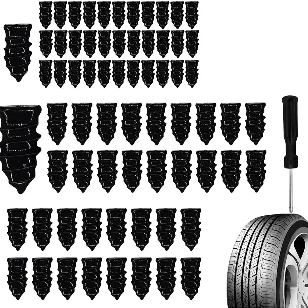 10/30Pcs Car Tyre Repair Rubber metal Nail Set  Car Motorcycle Tyre Repair Nails Truck Scooter Bike Tire Puncture Repair Tool
