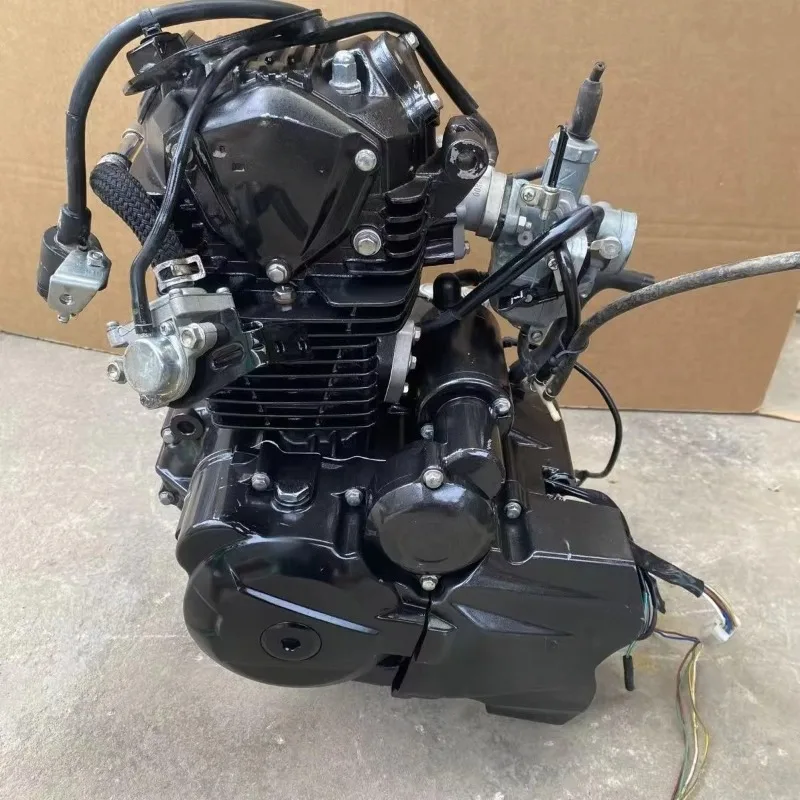 Second-hand Original Haojue DK150 Balance Shaft Motorcycle Engine TSR150 HJ15-30A-30E-30F Chain Drive Engine