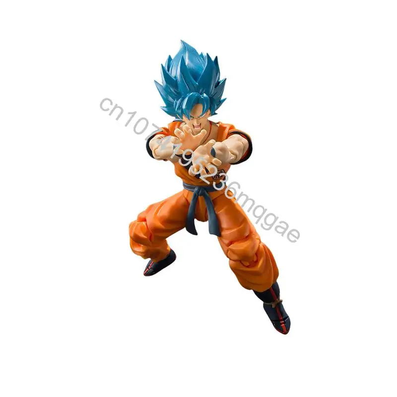 ในสต็อก BANDAI SPIRITS S.H.Figuarts Dragon Ball Super: Broly Son Gokuu รูปอะนิเมะรุ่นของเล่นเดสก์ท็อปเครื่องประดับของขวัญเดิม