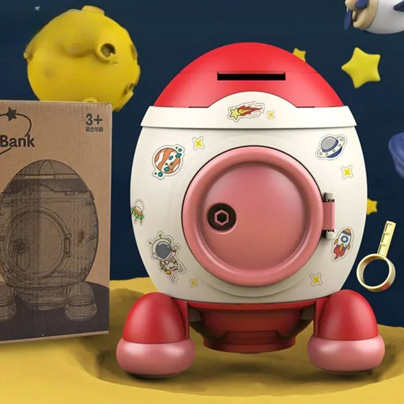 Vintage Simple Money Boxes European Fashion Creative Design Cheap Save Space Storage Piggy Bank Aesthetic Spaarpot Home Decor
