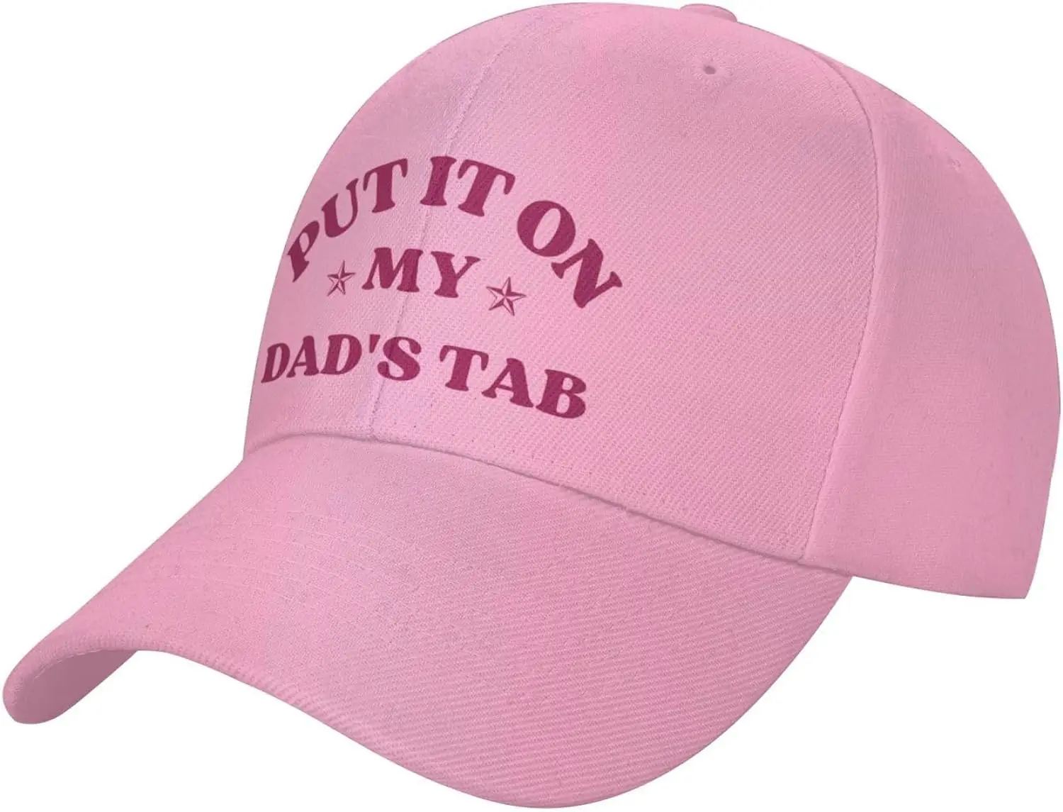 Put It On My Dad's Tab Baseball Cap Men Women Girl Boy of World Best Dad Ever Hat Dad Funny Hat