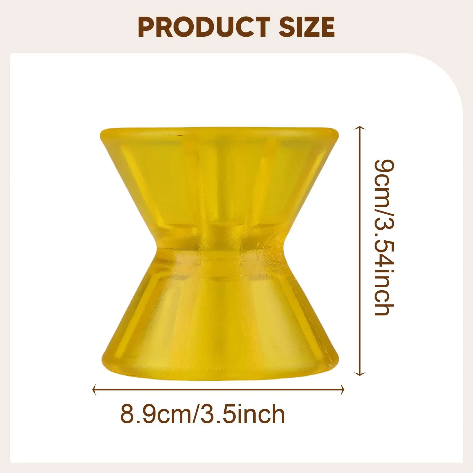 Rullo per rimorchio marino di aggiornamento del rullo di prua in PVC ad alta elasticità per forniture di trasporto di caricamento di barche