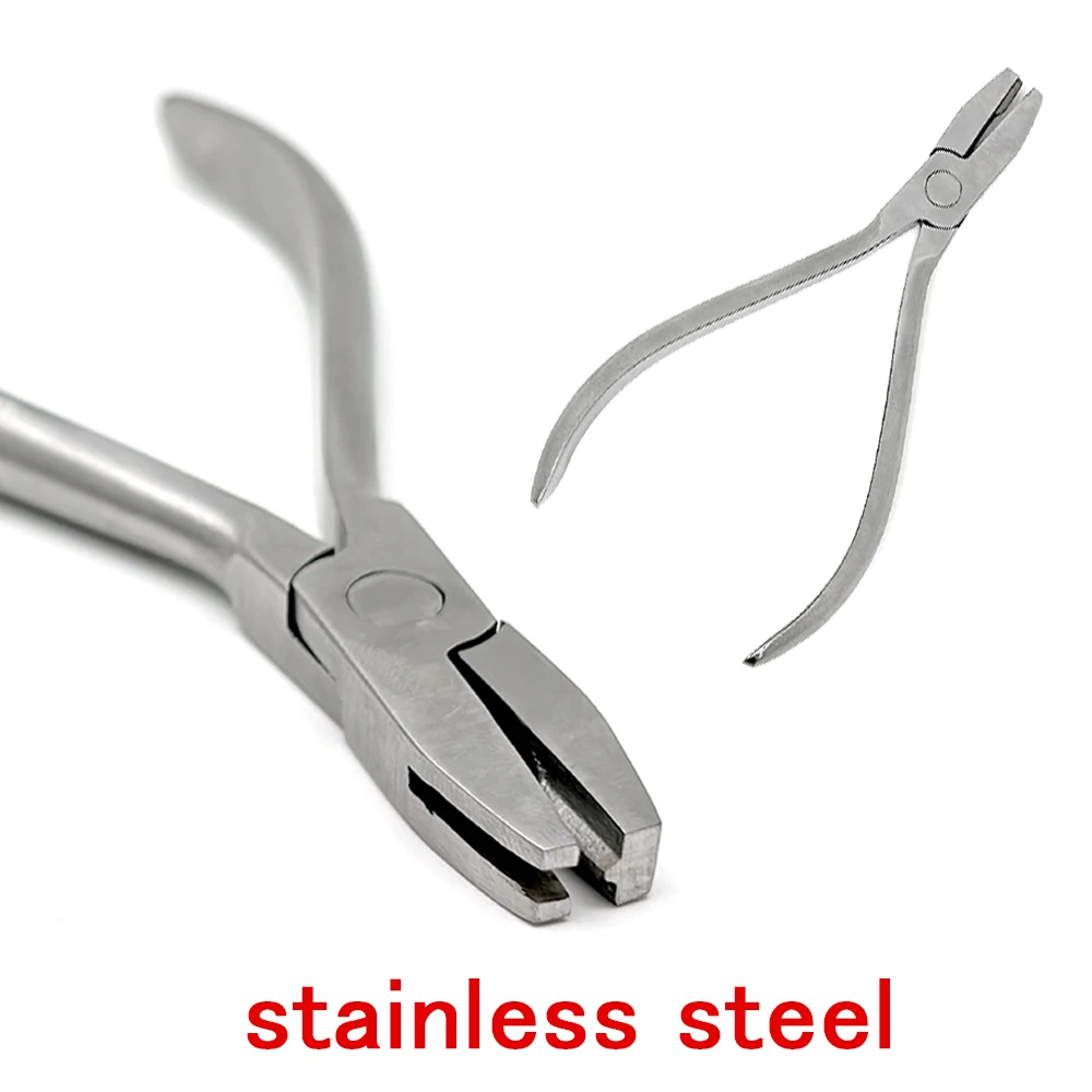 Dental Orthodontic V Stop Loop Bending Forming Plier Dental Stainless Steel Wire Bending Forceps Orthodontic Lab Instrument Tool