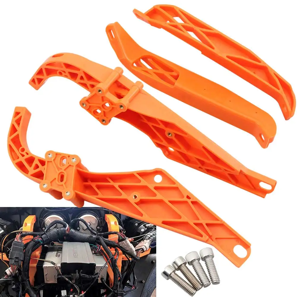 For Harley Touring Electra Street Glide 1996-2013 Motorcycle Batwing Inner Fairing Dresser Speaker Support Bracket Kits Holder