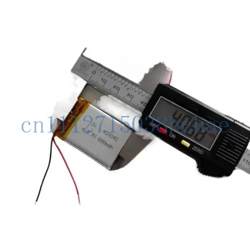 2-5pcs/lotI 403040 3.7V 600mAH Battery for Driving Recorder Card Speaker Audio