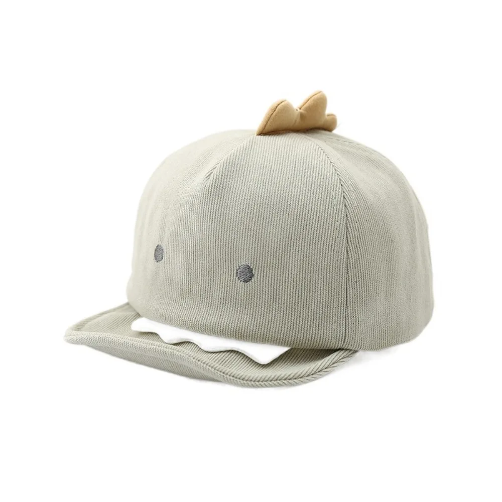 

Cute Animal Baby Baseball Hat Solid Color Adjustable Cartoon Infant Peaked Cap Soft Brim Breathable Kids Sun Hats Outdoor