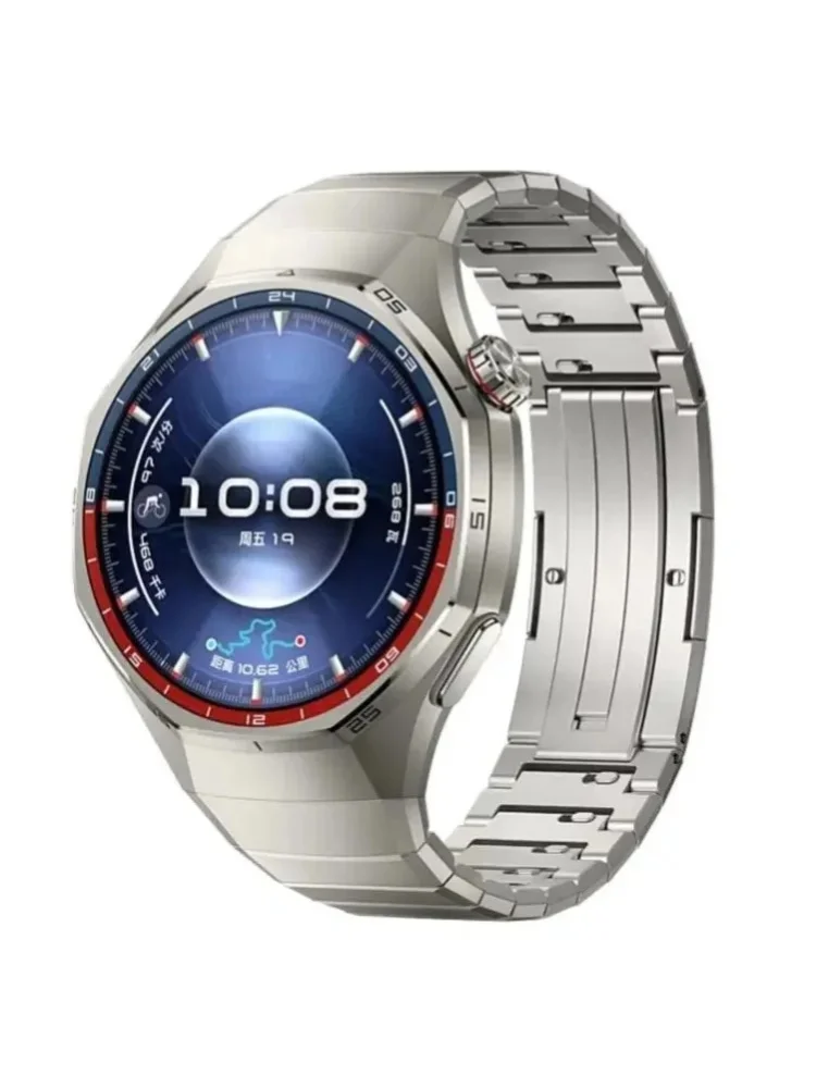 Original 1:1 Nahtloses Titanarmband für Huawei Watch GT 6 Pro 46mm Metall-Luxus-Armband Correa Huawei Watch GT6 Pro Band