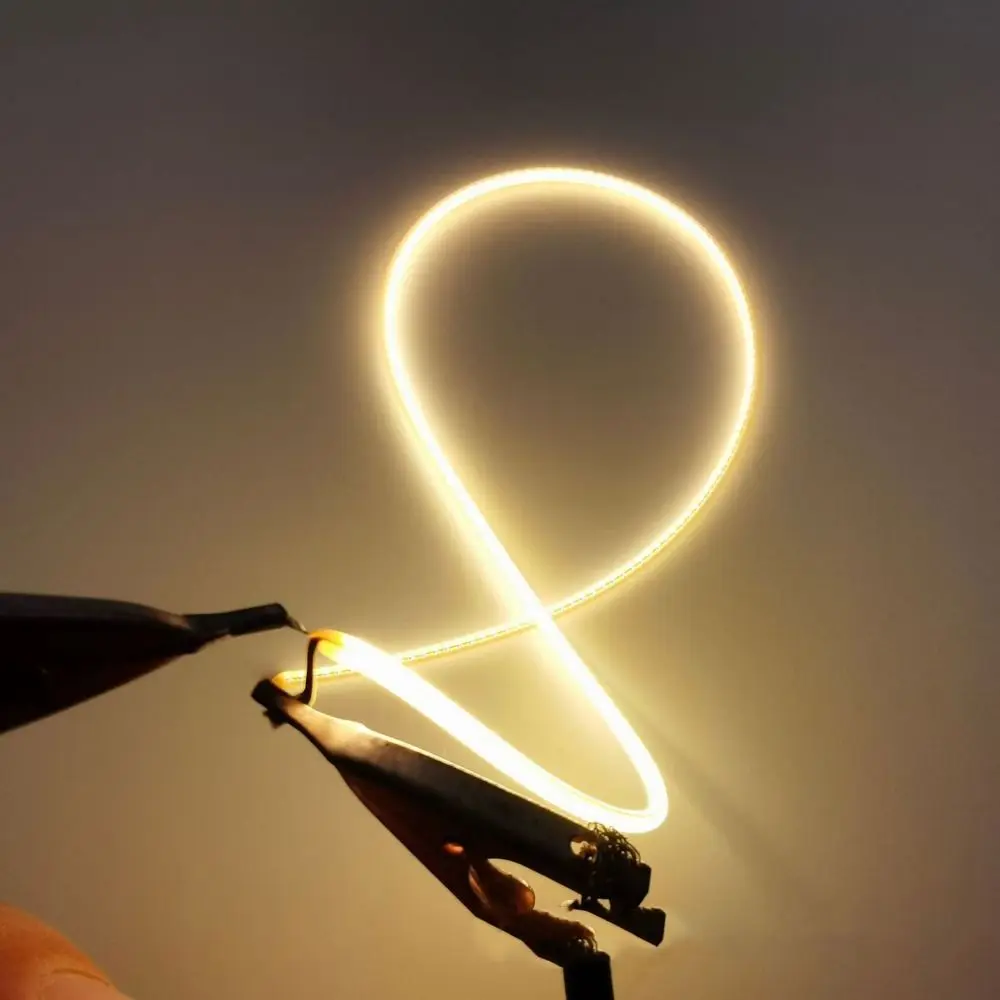 DC3V Led خيوط مرنة نفس القطب دائم اديسون لمبة أجزاء المصباح 25 مللي متر 80 مللي متر 110 مللي متر 128 مللي متر 190 مللي متر 300 مللي متر 352 مللي متر #2