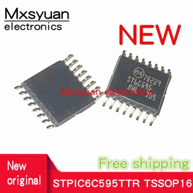 10PCS~50PCS STPIC6C595TTR STPIC6C595 ST6C595 TSSOP16 New register chip