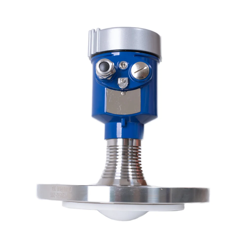 Millimeter Wave Radar Level Transmitter | 3° Beam Angle & Blind Zone 50mm | CE Certified 4-20mA/RS485 Output
