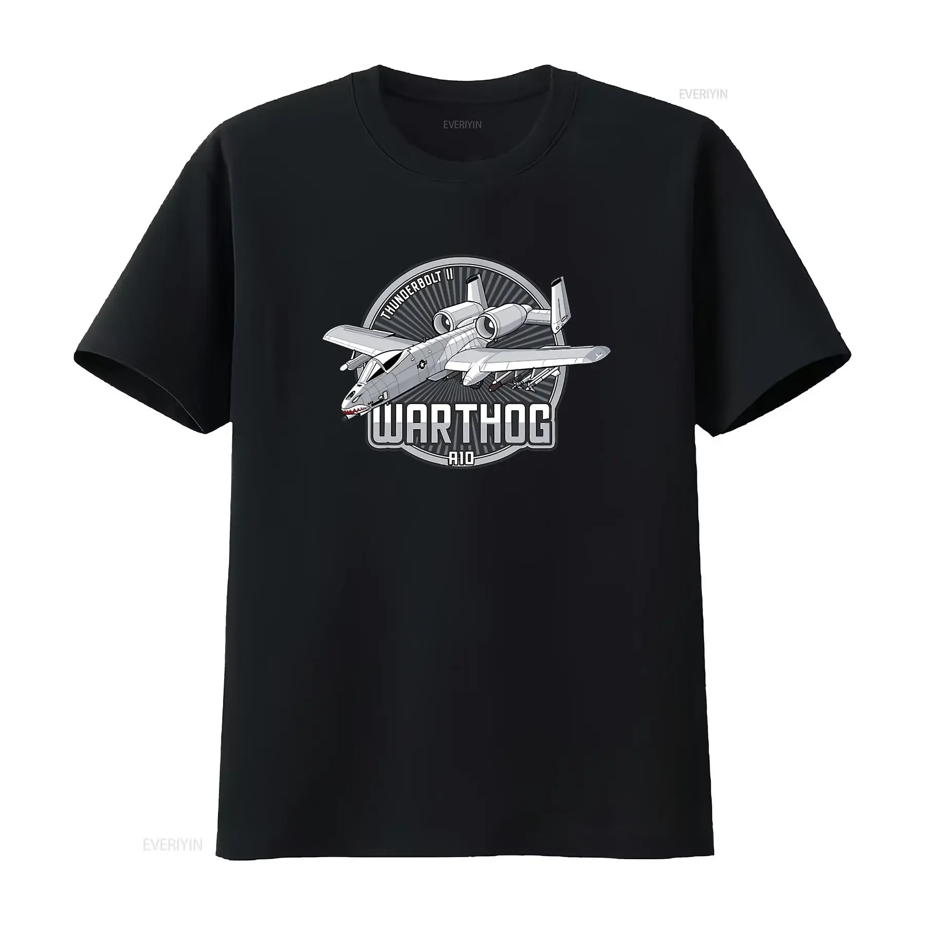 A 10 Thunderbolt Ii Warthog Classic T Shirt Size M to 3XL Made USA vintage Washed Casual designer clothes Soft graphic Stylish