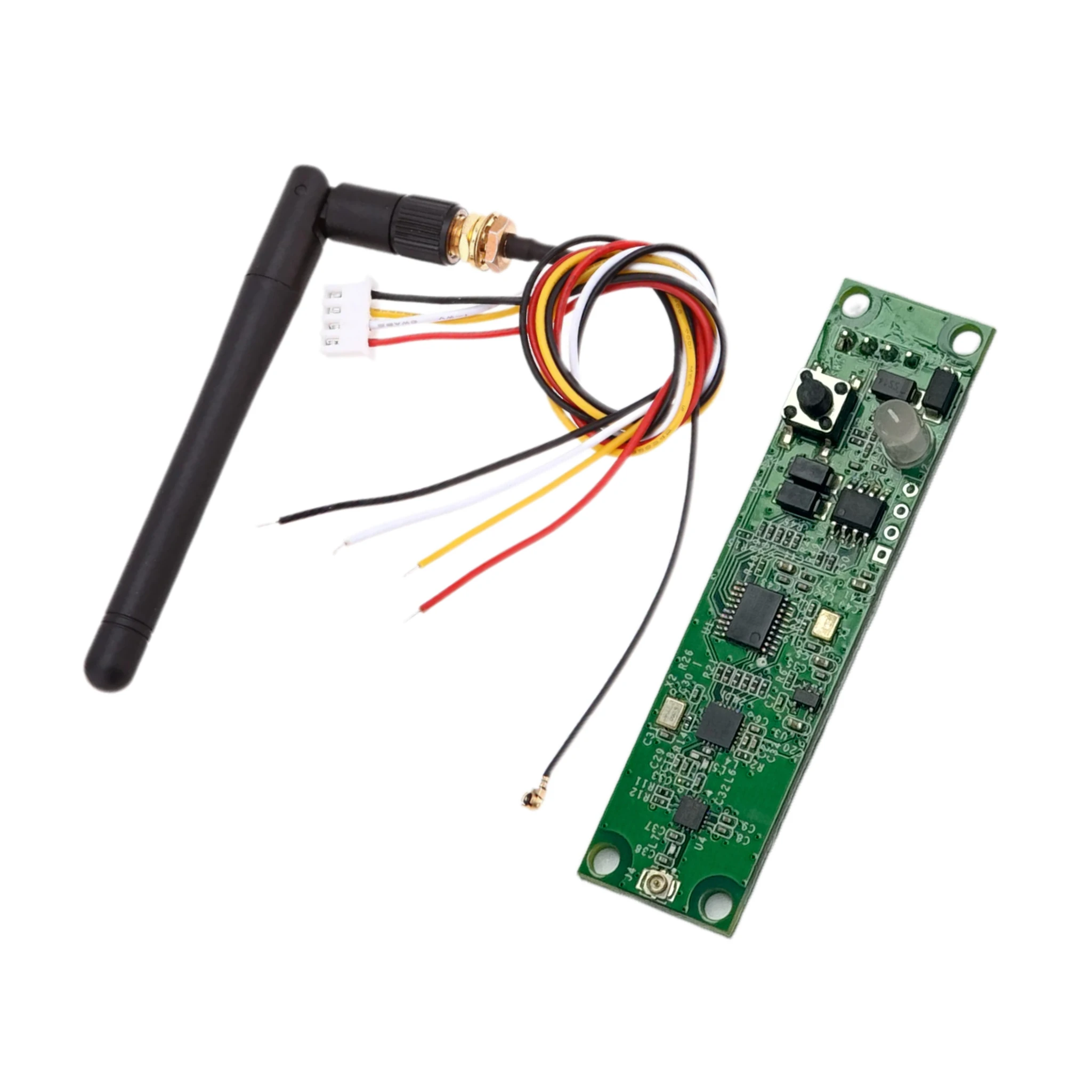 A 2.4G ISM DMX 512 Wireless Controller PCB Module 2 in 1 Transmitter Receiver For Stage Light Built-in Wireless DIY 485EE