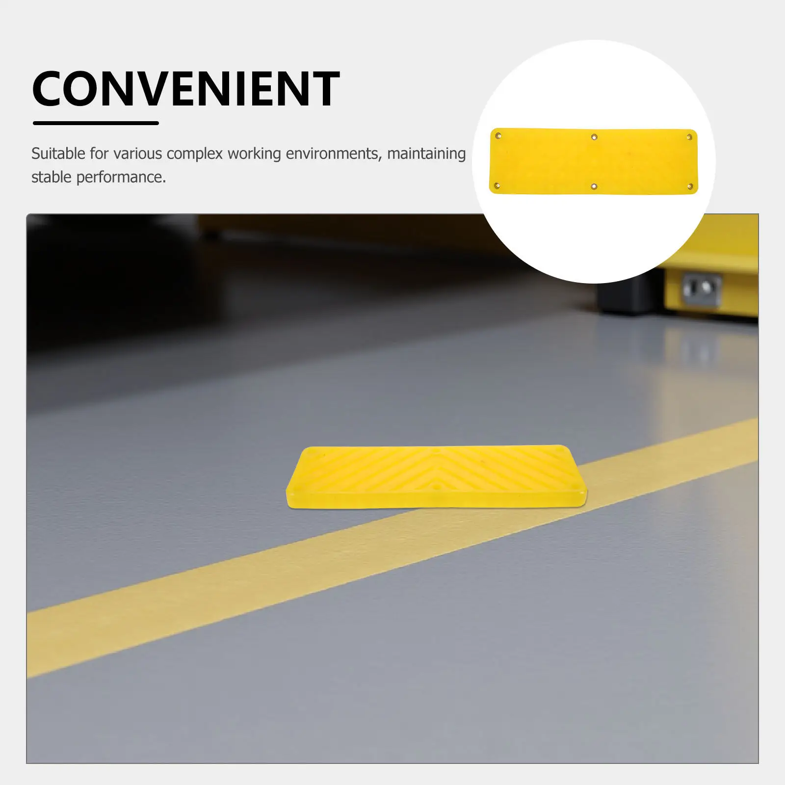 Resistant Rubber Jack Pad For Garage Tire Service Machine Auto Mechanic Changer Pads Yellow High Elastic Wear Protector