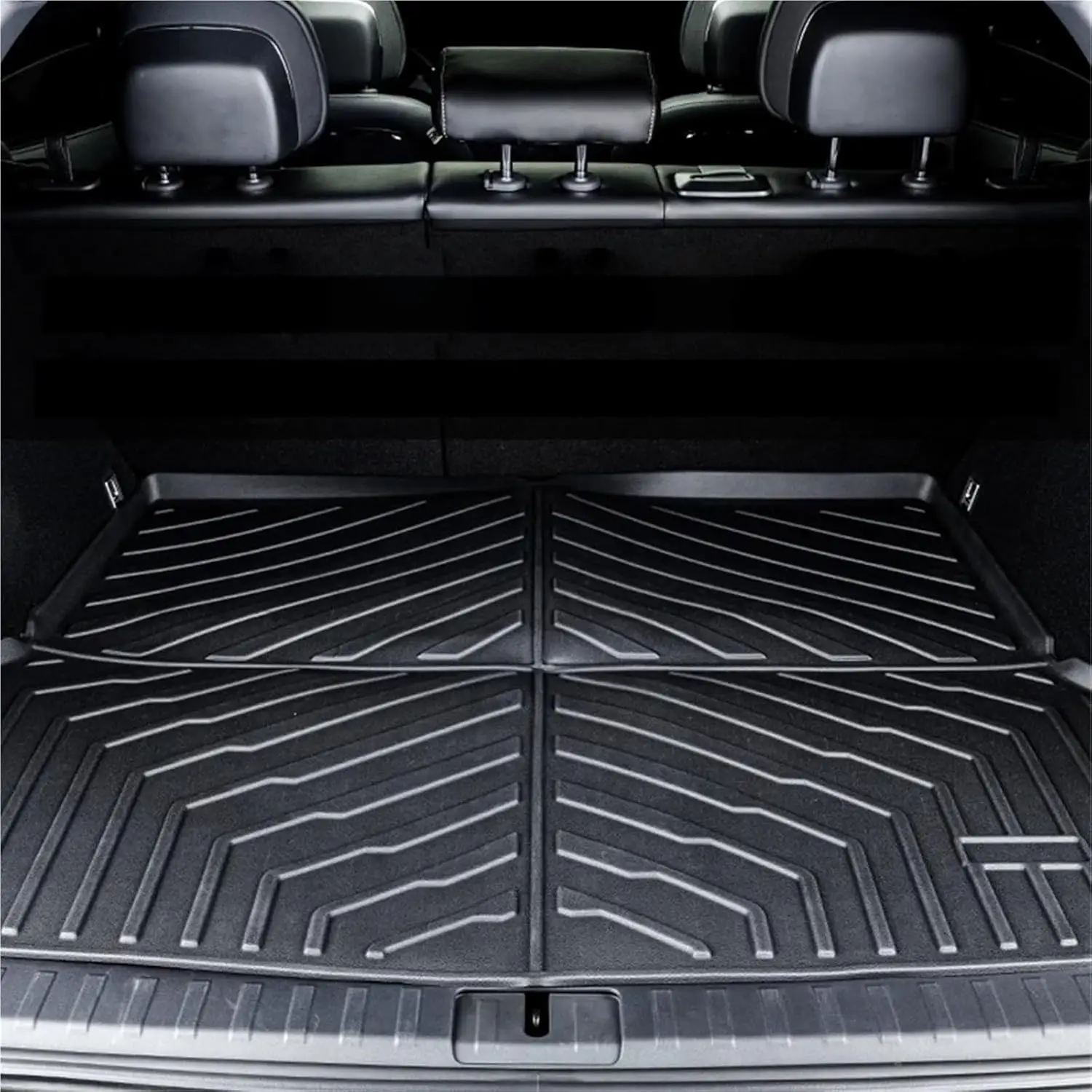 Tapis de sol TPE pour Zeekr 7X 2024 2025, tapis automobile imperméable toutes saisons, ensemble complet d'accessoires pour conduite à gauche