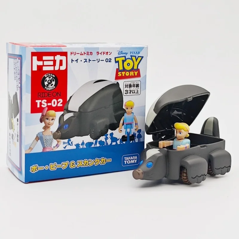 

Коллекционный набор машинок Takara Tomy Tomica Toy Story Ts-02: Бу Пип и Скунк на транспортных средствах, литые под давлением из сплава, для мальчиков и коллекционеров