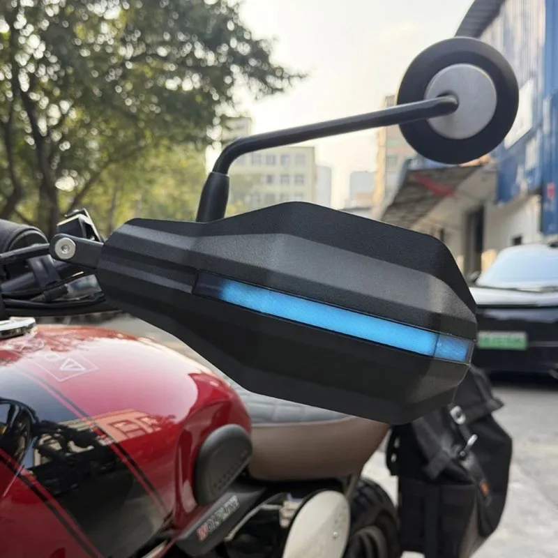 NCSMT Motorcycle Handguard with LED for Triumph SCRAMBLER 400X 2024-2025 Hand Shield Hand Guard Protector