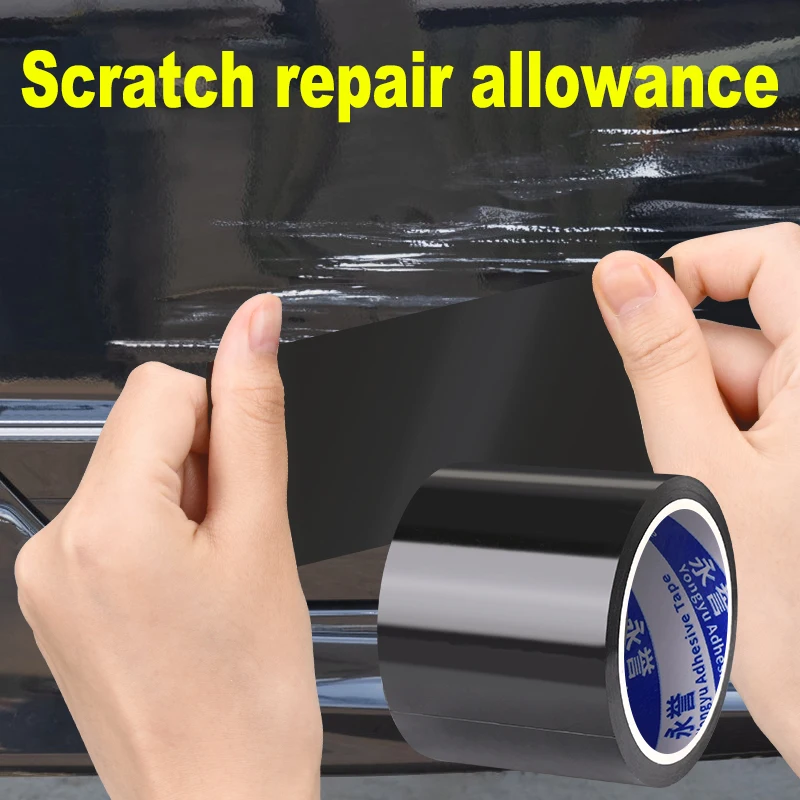 سيارة قذيفة خدش شريط لاصق دنت اخفاء لاصقة تزيين واقية من الشمس لاصق قوي Traceless المضادة للصدأ باب السيارة #6