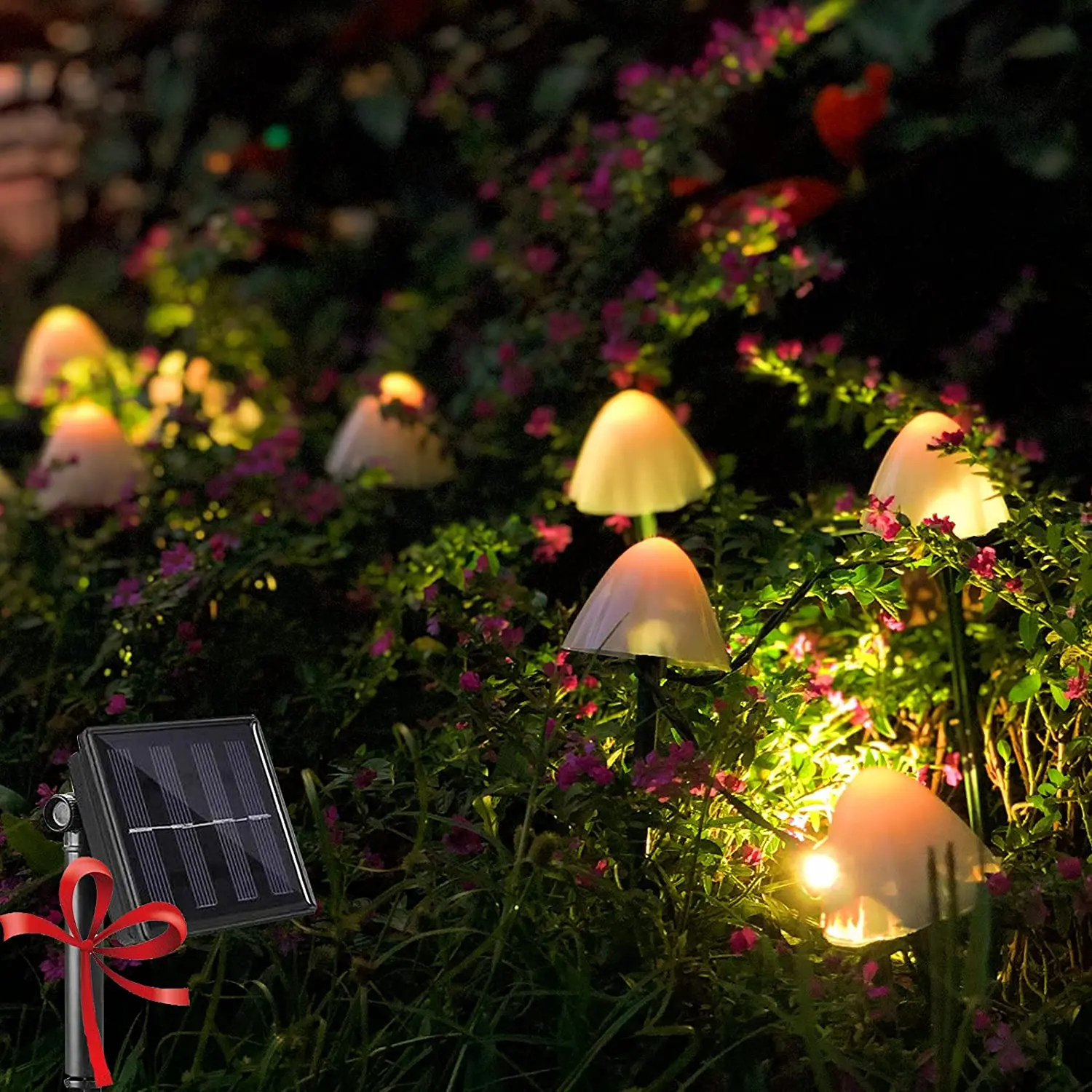 Solar Lights For Garden Decoration Festoon Led Light 8 Modes IP65 Waterproof Lawn Lamp For Christmas Wedding Patio Decor