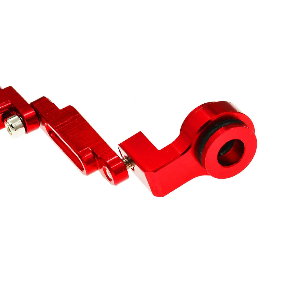

Motorcycle Oil Cup Holder Aluminum Alloy Brake Holder Red Multi Angle Pump Oiler Support Oil Cup Bracket Oiler Support Bracket