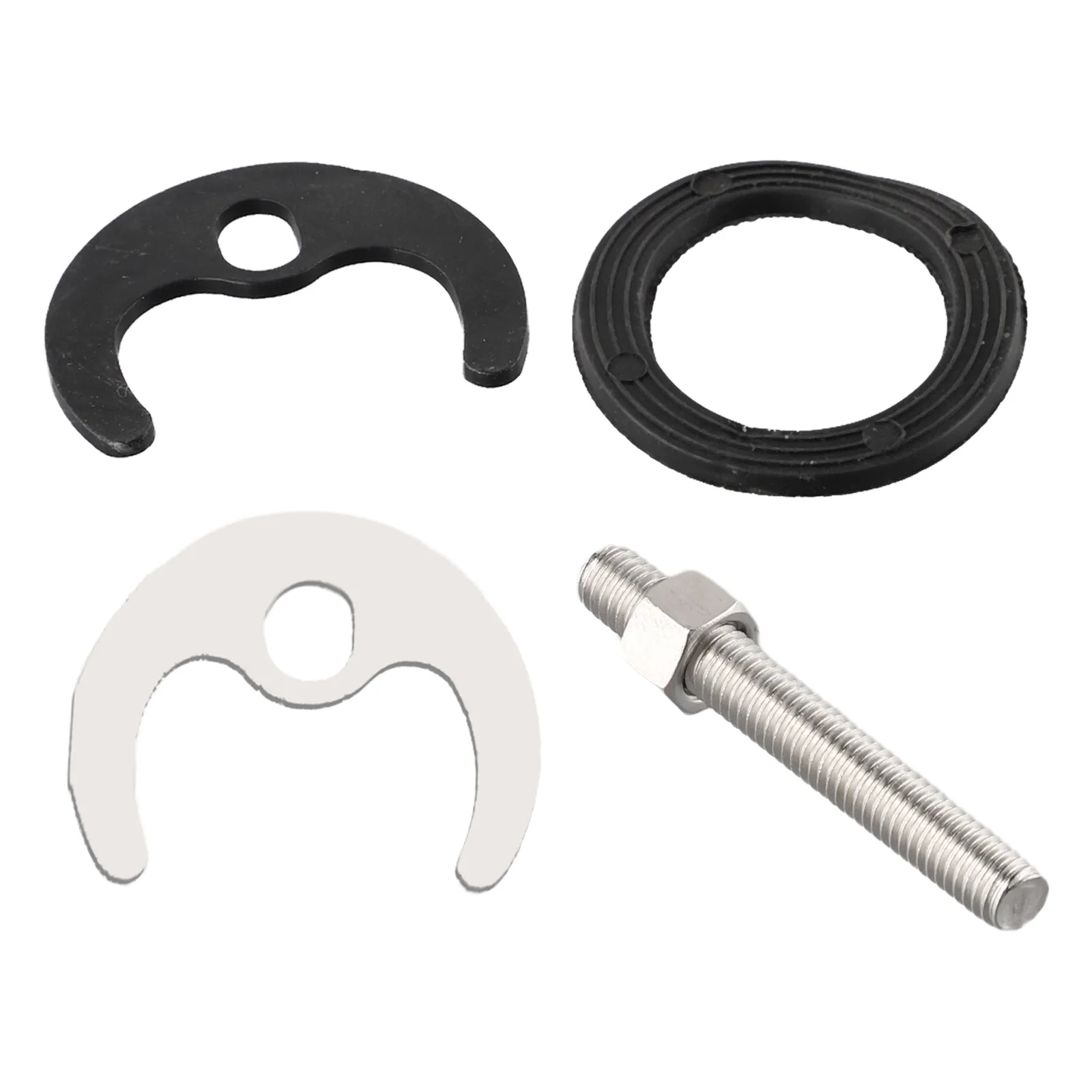 Faucet Junta Fixação Set Pin, Monobloc Bacia Mount Kit, Bracket Bolt, Kitchen Repair, Aumenta o vazamento e gotejamento de água