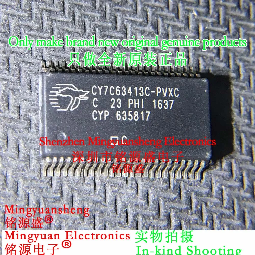

Mingyuansheng Brand New Original Genuine Cy7C63413C-Pvxc Cy7C63413C Package Ssop48 Smd Ubs Interface Ic Chip (1-100Pcs)