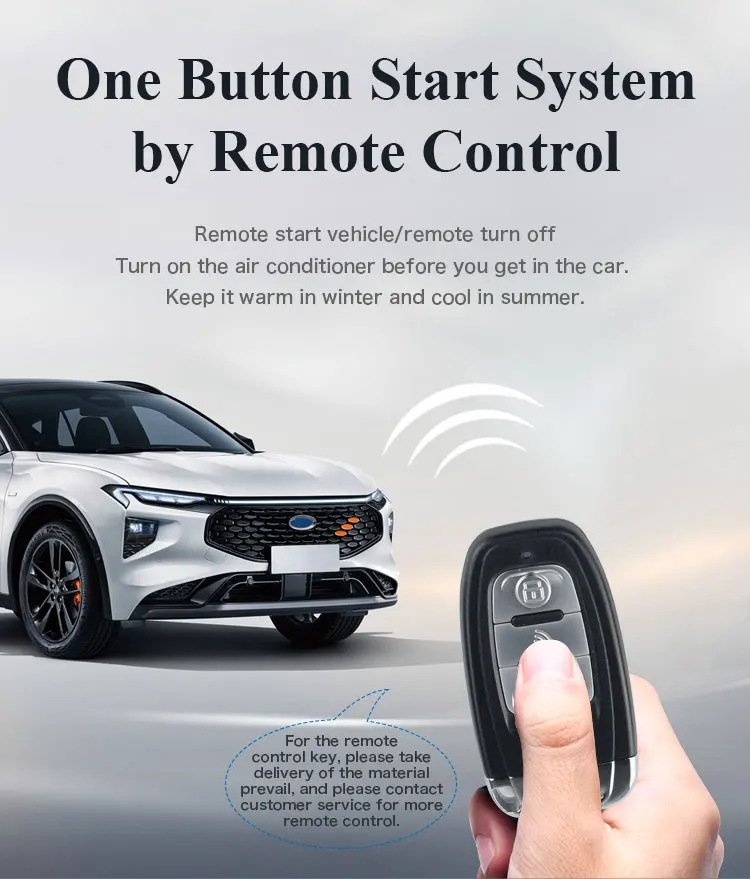Cardot Pke Passive Keyless Entry Smart Anti-Thief Push Button Start Stop mobile app start stop Car Alarms