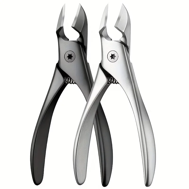 1pcs Mini Stainless Steel Horn Pliers Nail Clippers with Eagle Beak for Toenails And Ingrown Nails, For Toenail& Foot Clean view 6
