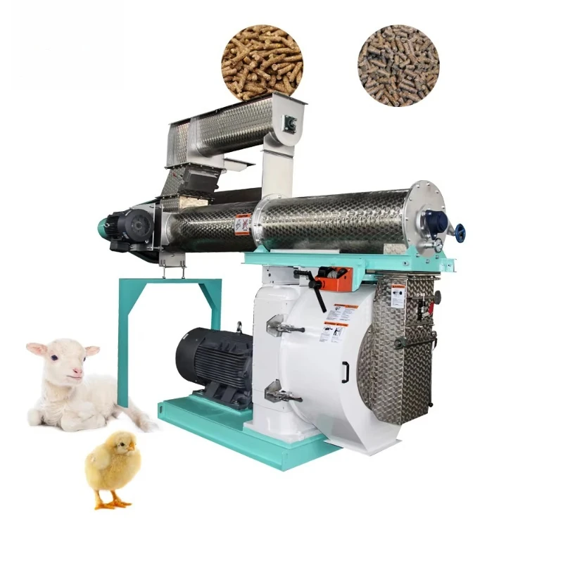 الحيوانات التجارية التجزئة صينية الماعز صنع الدجاج الصانع بيليه آلة تغذية الدواجن