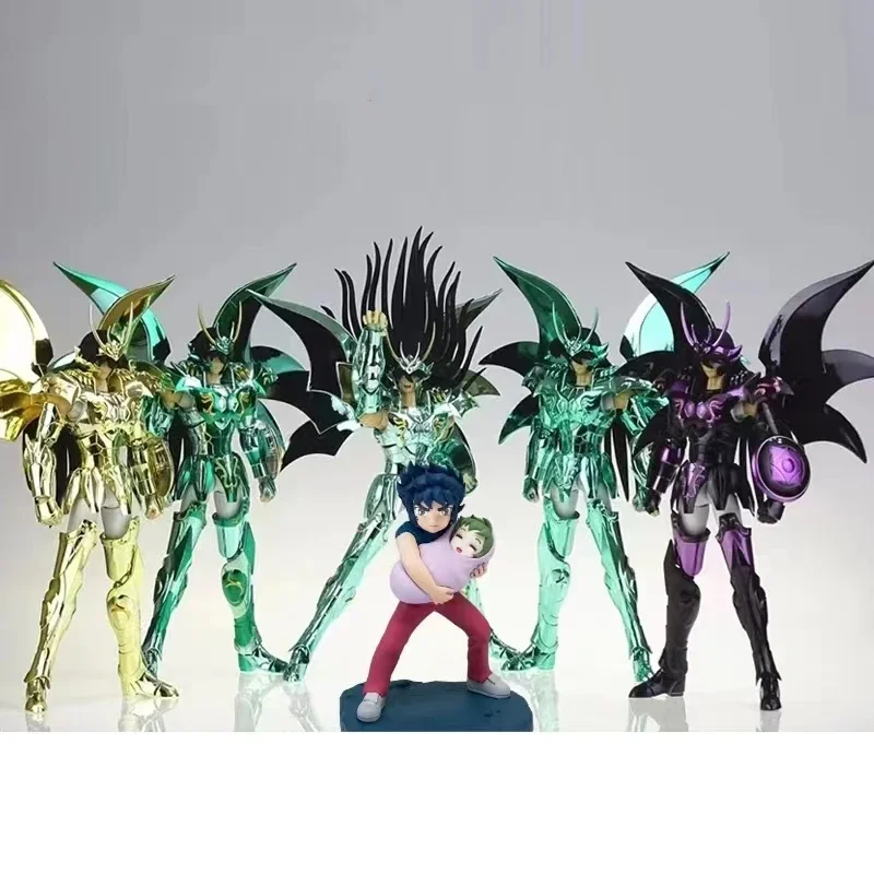 Модель JM.MST Saint Seiya Myth Cloth EXM/EX Dragon Shiryu God V4 с Ikki Baby Shun Knights of The Zodiac Фигурка в наличии