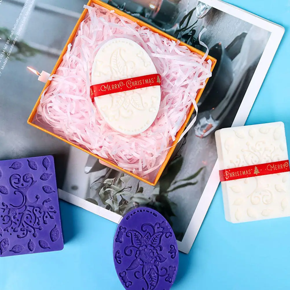 

Silicone Soap Mold Ethnic Design DIY Handmade Soap and Making Mold Flexible Reusable Non-Stick Craft Accessory