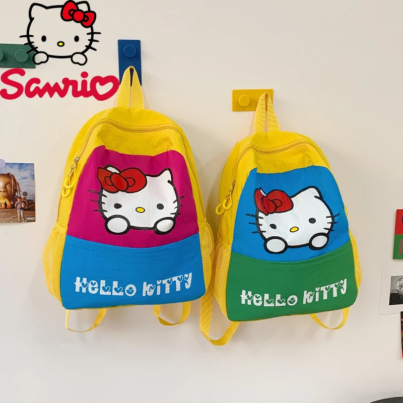 New Student Backpack Fashion High Quality Lightweight Backpack Cartoon Versatile Multi Functional Storage Women's Backpack