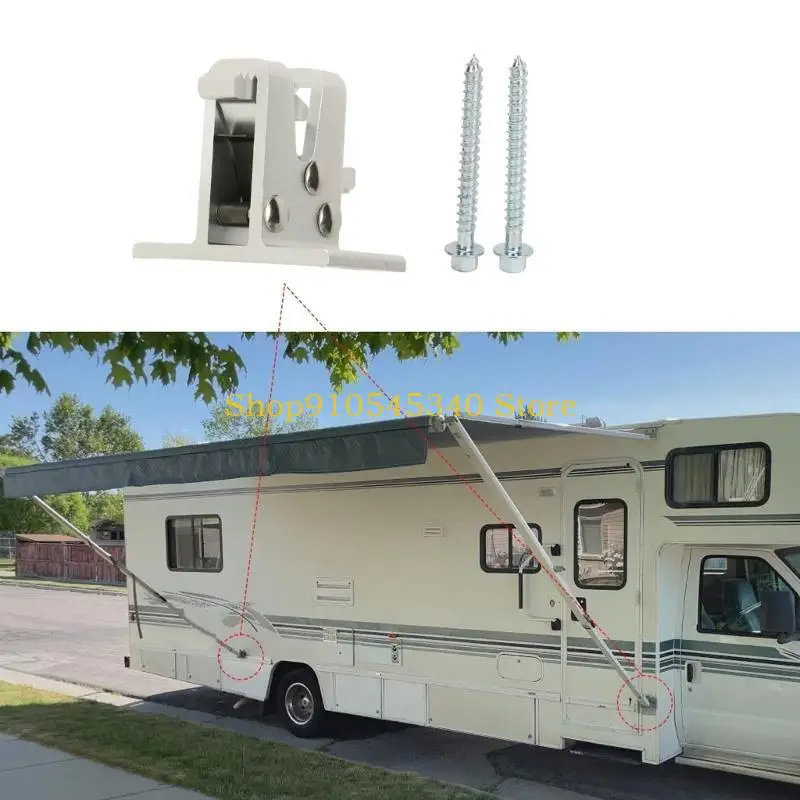 U2JA Aluminum RVs Awning Base RVs Awning Bottom Bracket for Sunchaser II 09152021 Awning Arm Parts Accessories High Strength