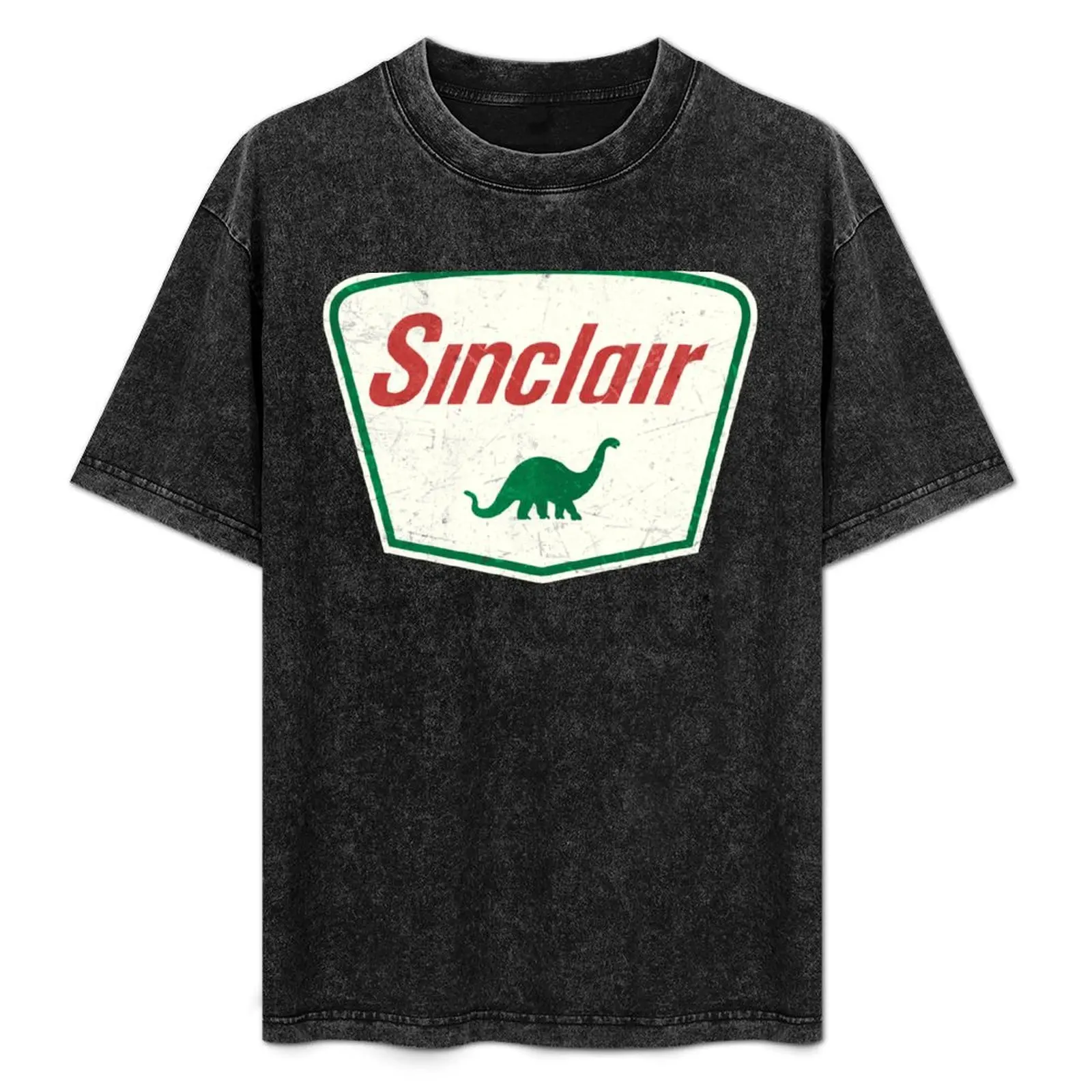 

Sinclair Dino Gas Station T-Shirt Anti-Fade Casual Tee Shirt