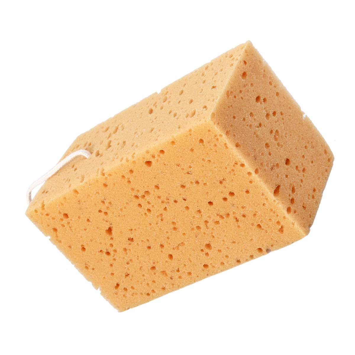 إسفنجة غسيل السيارات أصفر ناعم ماص سهل التنظيف قوي لامتصاص الماء خالية من الخدش إسفنجة تنظيف السيارات سريعة الجفاف