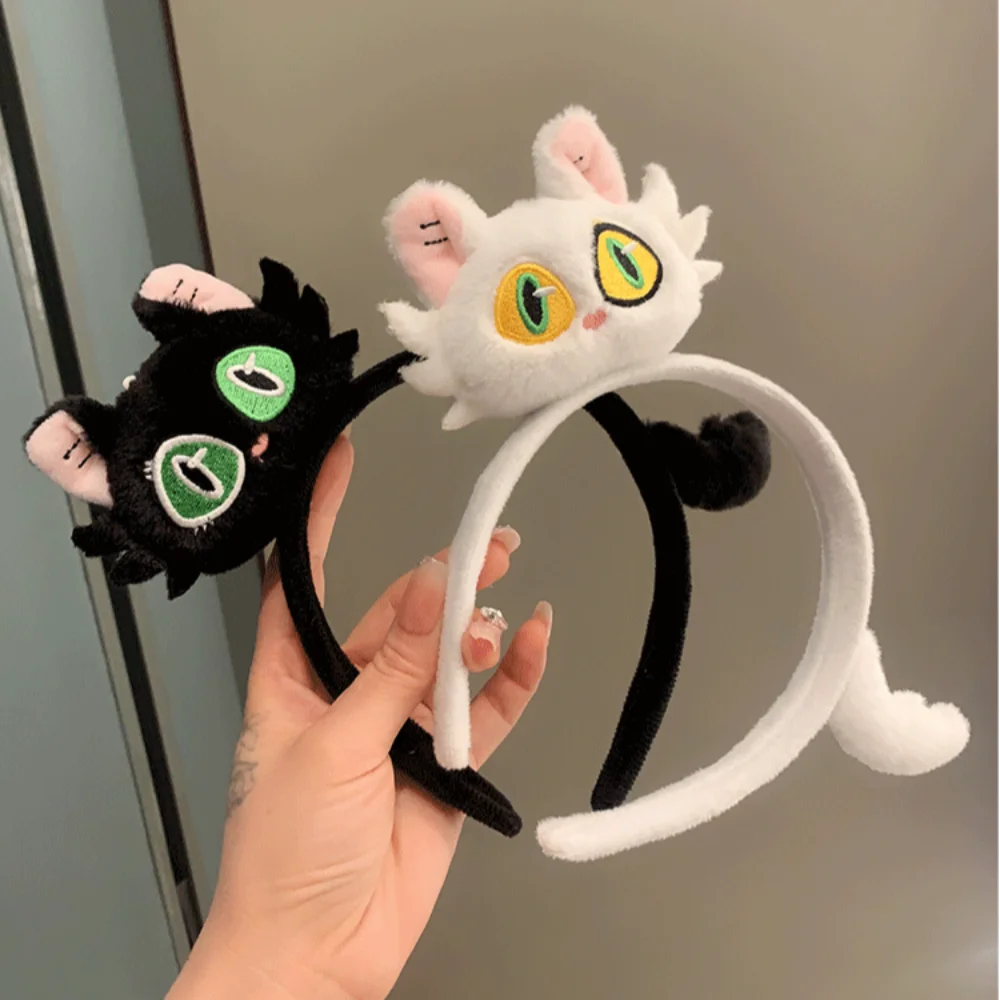 Fashion Cloth Cat Hair Bands Cute Style Cat Fashion Hair Accessories Funny Cartoon Headdress Women