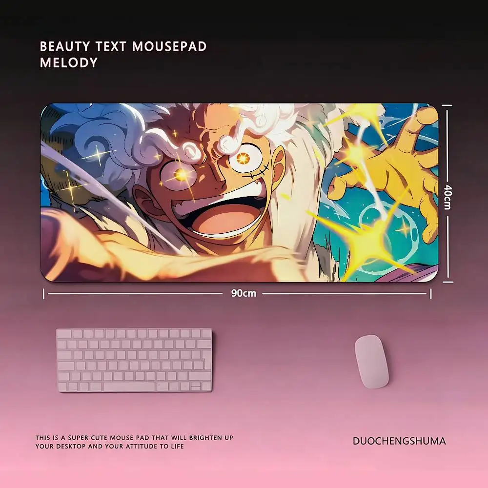 Anime O-ONE PIECEs Mouse Pad Computer Mat Deskpad Laptop Keyboard Mat Office Large Landscape Mousepad