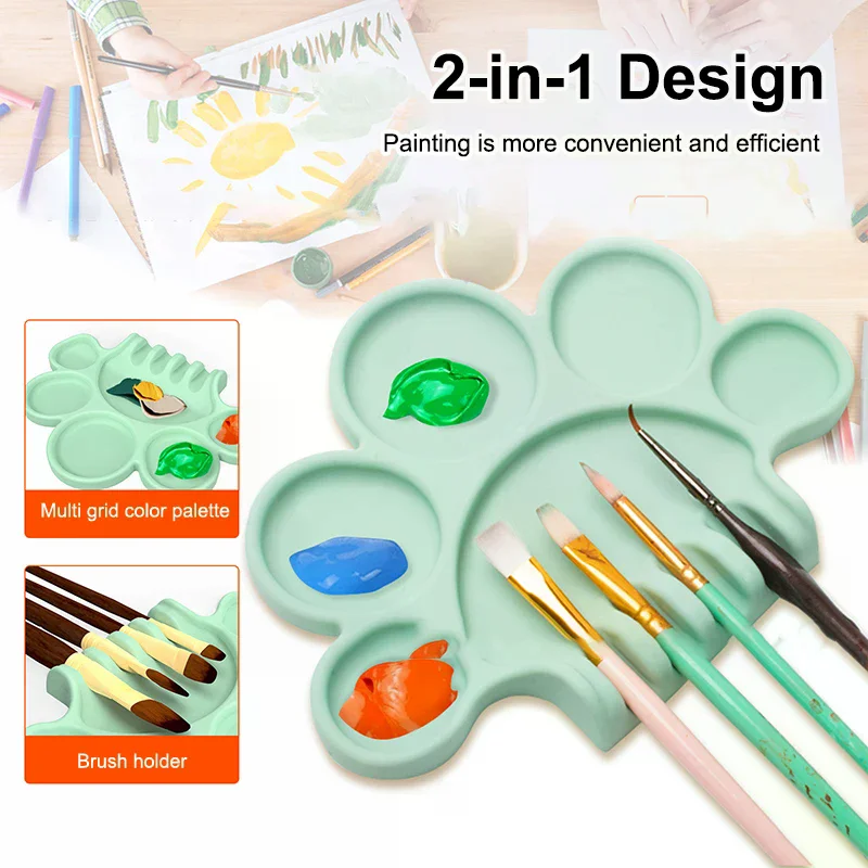 Paleta silikonowa z uchwytem n – Painting Supplies recenzja i cena