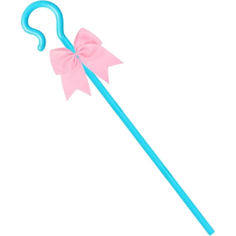 Accessories Set Party Cane with Hair Ties Shepherdess Cosplay Walking CaneHalloween Carnival Fancy Party Stage Costume Tool ﻿