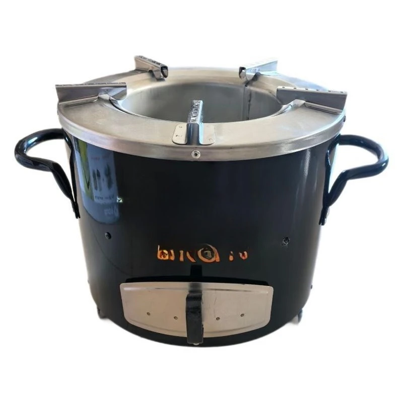 

Stainless Steel Household Firewood Stove Multi-Functional Integrated Stove
