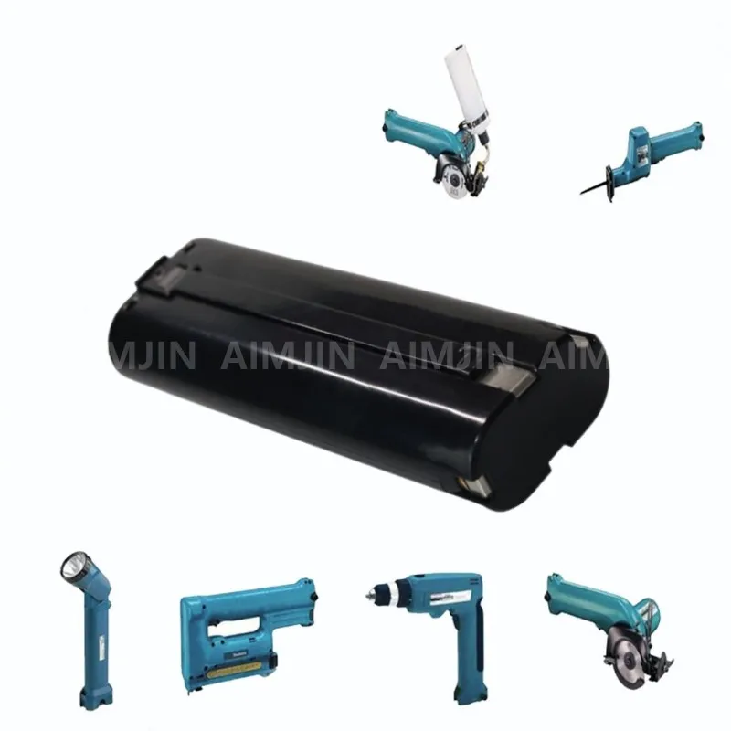 

7.2V For Makita 6.8Ah Ni-Mh Battery Replacement 7000 7002 7033, 6010D 6018D 6073D 6172D DA3000D 6019D 9500D DA301D ML702