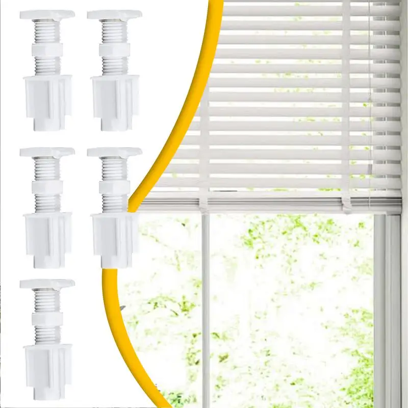 Blind Installation Code Shutter Roller 5X Louver Ceiling Brackets Vertical Replacement Part Set For Home Living Room Bedroom