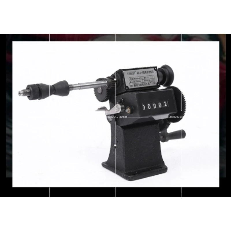 Manual Winding Machine Dual-purpose Hand Coil Counting Winding Machine Winder 0-9999 Count Range Winding Various Small Coils