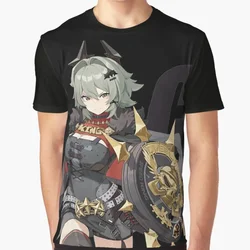 ARPG Game Zenless Zone Zero Caesar King Graphic Tee 3D Print T-shirts Men/Women Short Sleeve O-Neck T shirt Harajuku Men Y2k Top