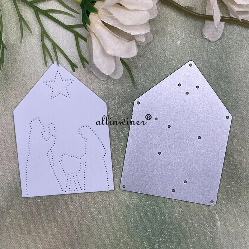 Prayer star frame Metal Cutting Dies Stencils For DIY Scrapbooking Decorative Embossing Handcraft Die Cutting Template