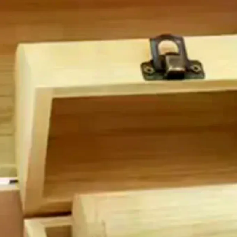 

1/3Pcs Jewellery Keepsake Pine Plain Storage Wedding Wooden Arched Hinged Boxes Practical Decorate Wooden Box Trinket