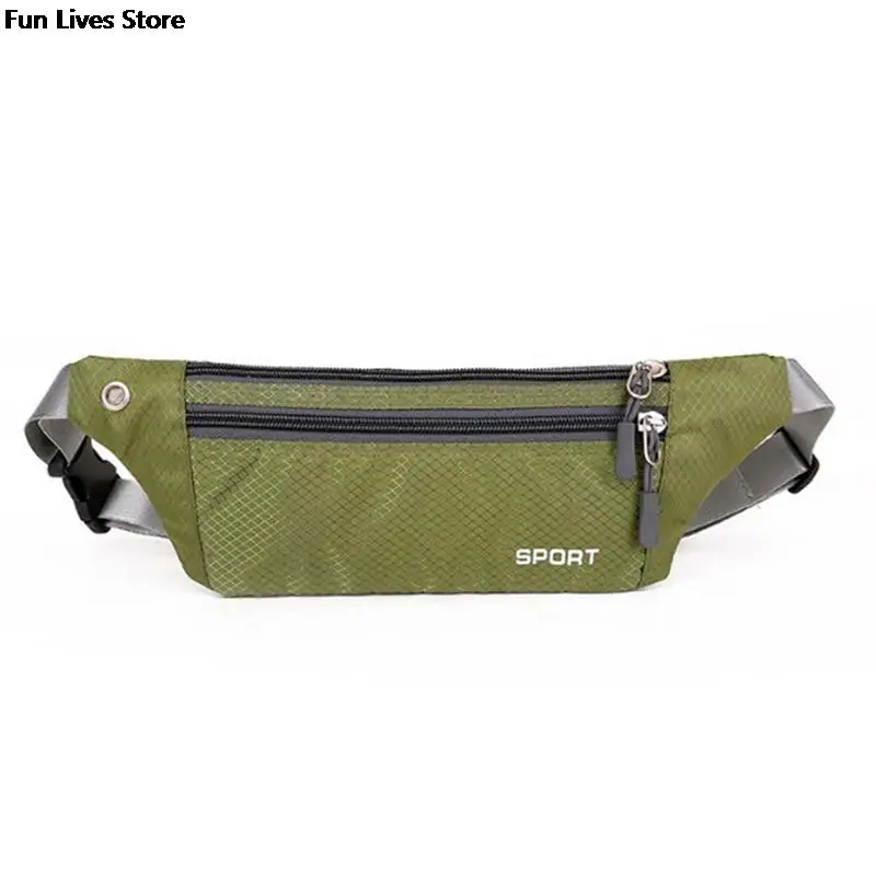 Lightweight Invisible Pouch Sports Phone Storage Bag Cycling Running Fitness Waist Pack Outdoor Adjustable Strap Belts Bags