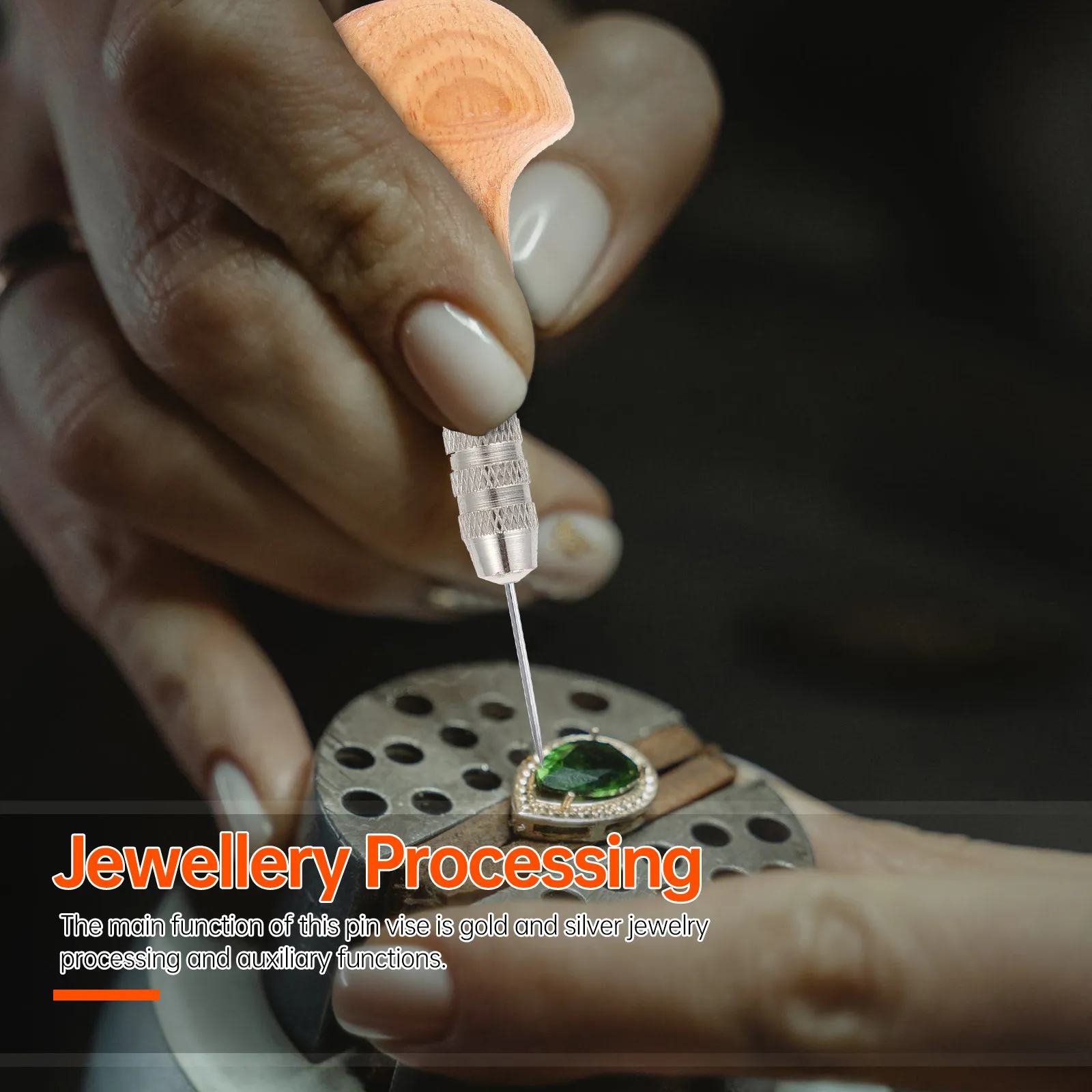 

Набор из 3-х штатусных сверлильных станков с деревянной ручкой для изготовления ювелирных изделий, деревообработки, DIY, резьбы, сверления бусин, ремонта часов, инструмент для ювелиров