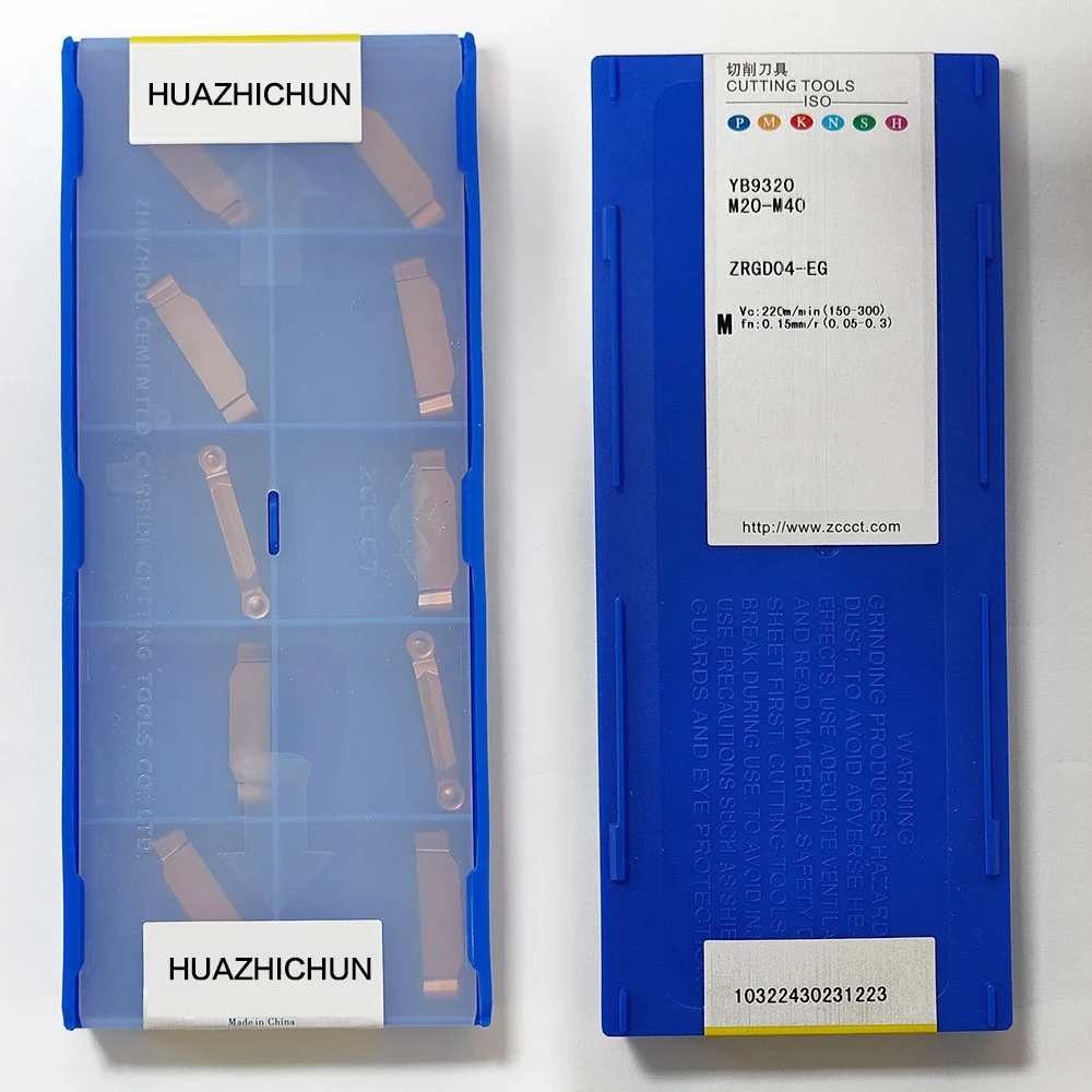 

HUAZHICHUN ZRGD04-EG YB9320 carbide inserts cutters blade