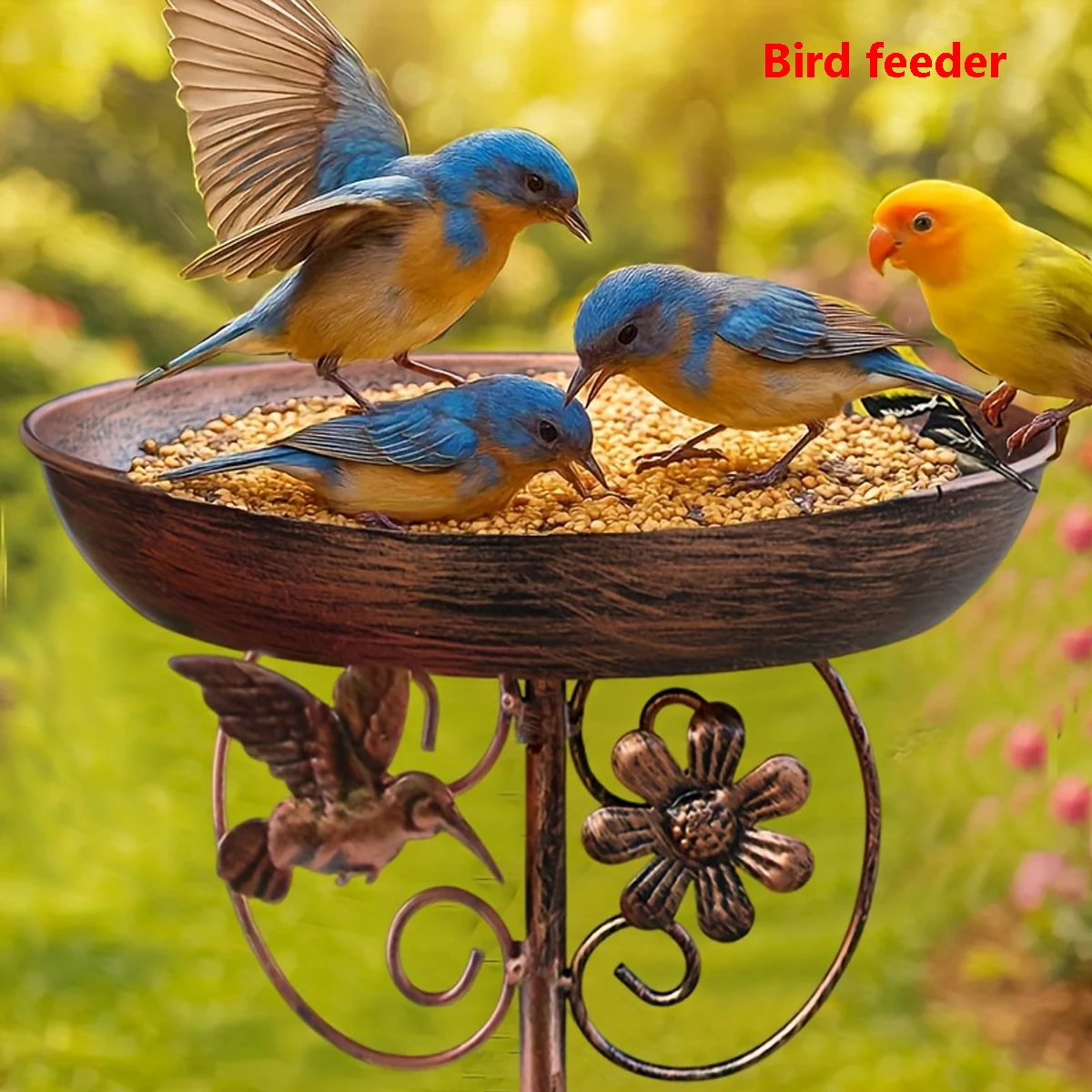 Garden Birdbath Stu… - image